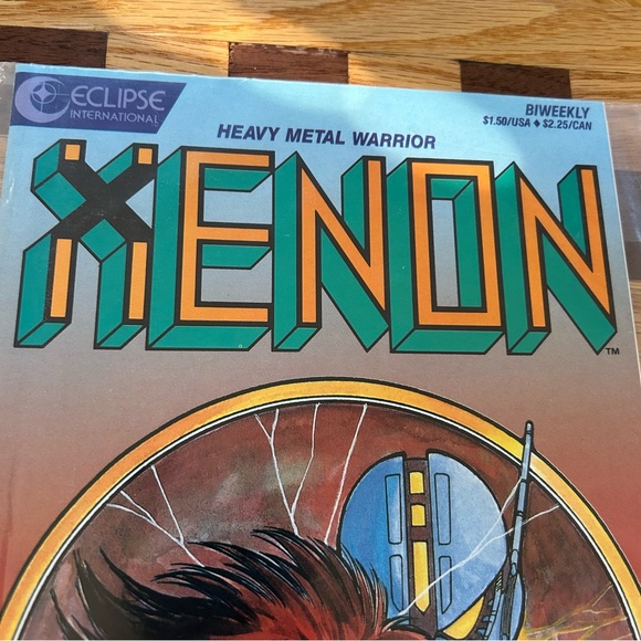 Xenon Heavy Metal Warrior Top Graphic Novel Bundle set of 2 qty-lovely graphics - Picture 10 of 13